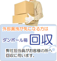 機密書類の溶解　ダンボール箱回収